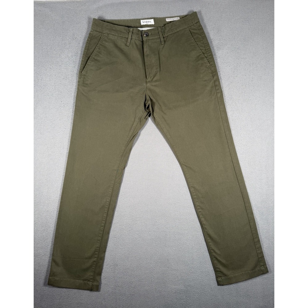 Goodfellow & Co Men's The Every Wear Chino Pants Olive Green Slim Fit 34x30